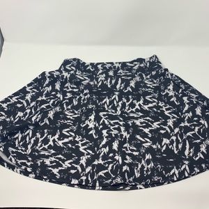 Black and white skirt